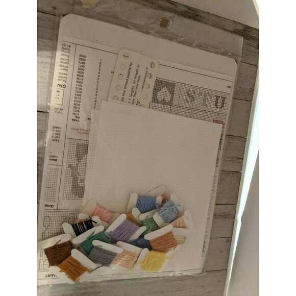 Dimensions Counted Cross Stitch Kit Playful Teddies Birth Record Unused - Picture 5 of 6